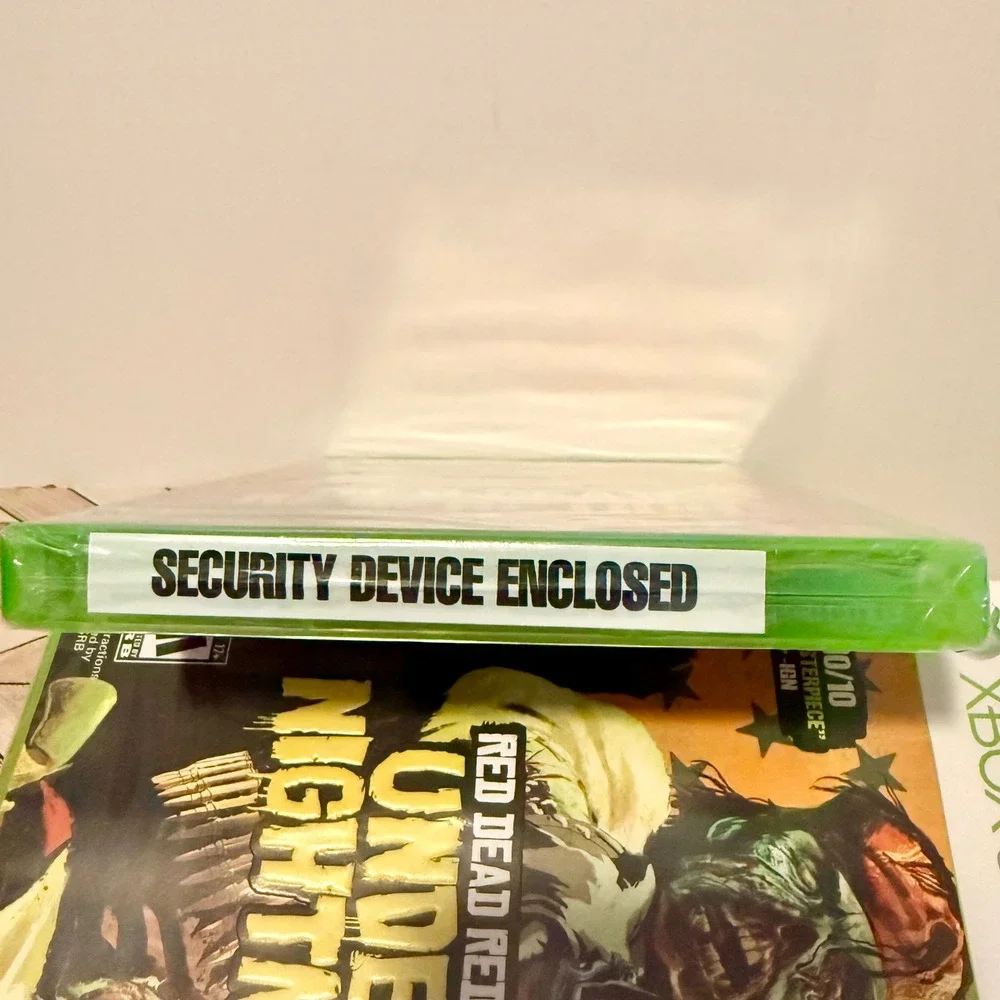 Red Dead Redemption 2010 First Print & Undead Nightmare Xbox 360 Sealed Rockstar